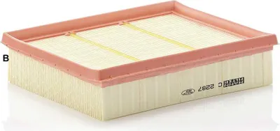 Obrázok produktu pre MANN vzduchový filter pre Mercedes triedy A triedy B W169 W245