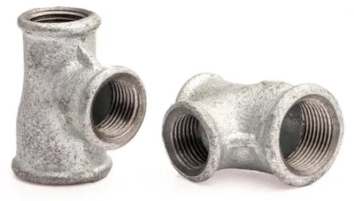 Produktbild von POLBERIS T-Stück 3/4'' x 3/4'' x 1/2'' żeliwo ocynk