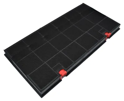 Kohlefilter Typ 150, 43x21,5x2,7 cm, Aktivkohle, für AEG u.a.