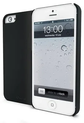 Produktbild von Muvit iGum Case iPhone 5, Cover, Apple, iPhone 5, Schwarz