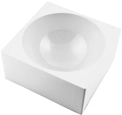 Produktbild von Silikomart | Silikonform für Monoportionen DOME Antihaft, Packung mit 1 Kuchenfo