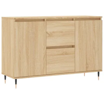 Immagine prodotto di Credenza Rovere Sonoma 101,5x35x70 cm in Legno Multistrato
