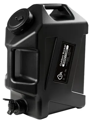 Produktbild von Wasserkanister Trinkwasserkanister Wassertank - 10 Liter - BPA-frei - Grün - Mit Auslaufhahn für Camping und Outdoor