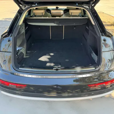Immagine prodotto di Protezione paraurti per Audi Q5 FY 2017-2024 in acciaio inox spazzolato