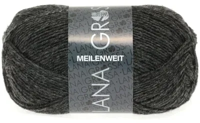 Produktbild von Lana Grossa - Meilenweit 4-fach 50g 1105 anthrazit