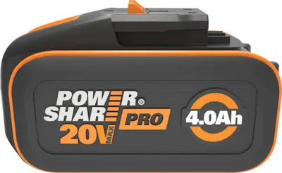 Zdjęcie produktu dla Akumulator litowy Worx 20 V 4 Ah Pro PowerShare z wyświetlaczem LED (WA3644)
