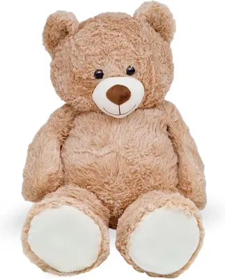 Produktbild von XXL Kuscheltier Teddybär 1m Kuschelbär – Flauschiger Plüschbär, 100 cm groß