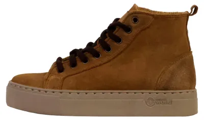 Produktbild von Sneaker aus Leder, hohe Ausführung mit außergewöhnlichem Tragekomfort
