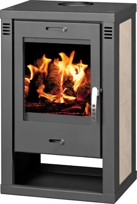 Produktbild von EEK A+ V05 Verona K - 9.2 kW Kamin Ofen Dauerbrandofen Werkstattofen Schwedenofen Hüttenofen Heizofen