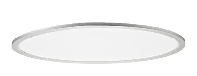Produktbild von Rabalux LED Deckenleuchte TALEB silber _40/60cm oval H: 5cm, inkl. Fernbedienung, mit Nachtfunktion