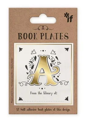 Obrázok produktu pre Exlibris - sada nálepiek - písmeno A