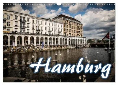 Produktbild von Hamburg (Wandkalender 2027 DIN A3 quer), CALVENDO Monatskalender