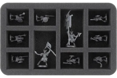 Zdjęcie produktu dla Wkład z pianki do pojemników Daughters of Khaine - 10 przegródek