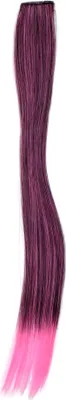 Produktbild von WIG ME UP 1 Clip-In Strähne glatt Pink-Schwarz-Mix Schwarzpink YZF-P1S18-1BTT2124