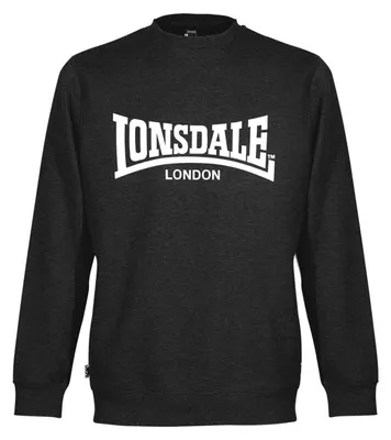 Produktbild von Lonsdale - "Essential" Sweatshirt für Herren, Rundhalsausschnitt GT15670 (M) (Schwarz)