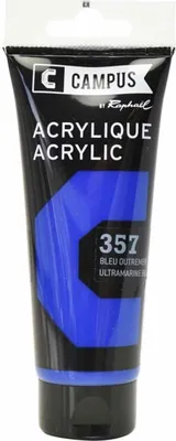 Obrázok produktu pre Akrylová farba 100 ml - Ultramarínová modrá č. 357