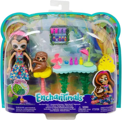 Produktbild von Mattel GFN54 - Enchantimals - Spielset, Kleine Auszeit Nagelstudio