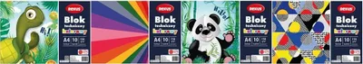 Produktbild von Technischer Block A4/10K, farbig