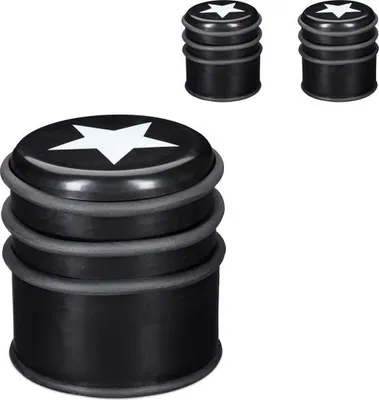 Obrázok produktu pre sada 3 dverových zarážok s motívom hviezd