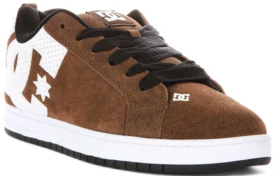 Produktbild von Dc Shoes Court Graffik in Braun-Weiß für Herren – Größe 12 (UK) – 47 (EU) – 13 (US) / Braun-Weiß