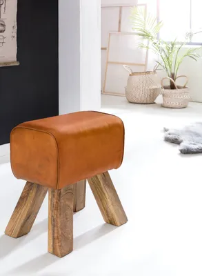 Obrázok produktu pre Dizajnová stolička Turnbock sedacia hnedá 40 x 30 x 47 cm ?