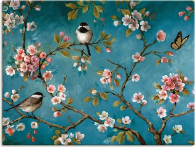 Produktbild von ARTland Leinwandbild Blüte I Größe: 120x90 cm