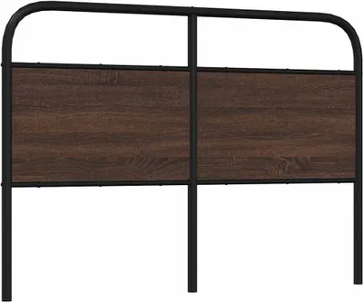 Produktbild von Ersatz-Kopfteil Braun Eichen-Optik 120 cm Stahl und Holzwerkstoff