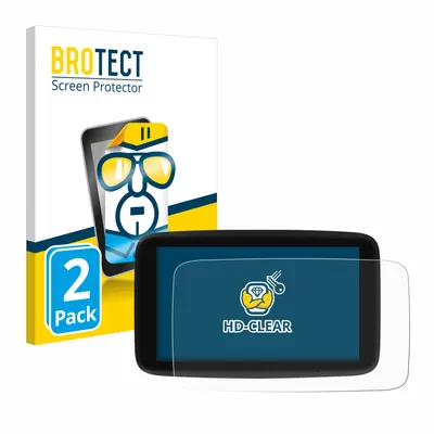 Produktbild von 2x Für TomTom GO Discover 7" Schutzfolie BROTECT Displayschutz Display Schutz Folie Klar Transparent