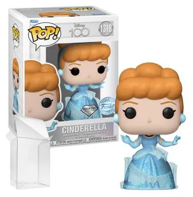 Produktbild von Funko Pop! Cinderella (1950) - Cinderella Disney 100th Diamond Glitter Exclusive