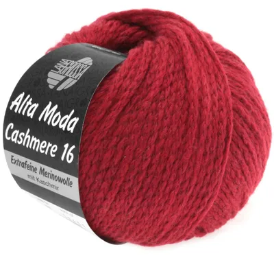 Produktbild von Lana Grossa - Alta Moda Cashmere 16 0010 dunkelrot