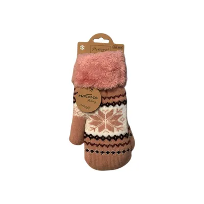 rosa Winterhandschuhe