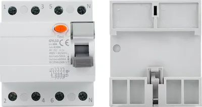 Image de GYL10 400VAC Disjoncteur différentiel 4 pôles 40A Disjoncteur différentiel (RCCB) pour rail DIN