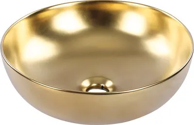 Obrázek produktu pro Umyvadlo na desku Differnz Gold sanitární keramika zlatá 40 cm 38.010.50