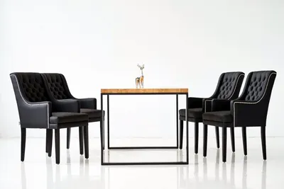 Image de Table de salle à manger Cuisines Table en bois moderne à rallonges Tables en bois 170x90cm