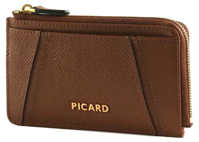 Image de PICARD Cuir étui à clés Chic Way 1 Key Case Cognac brun