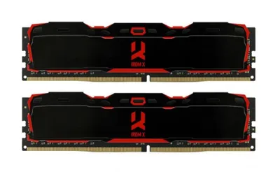 Immagine prodotto di GOODRAM IRDM X 16GB (2x8GB) 3200MHz CL16 - IR-X3200D464L16SA/16GDC Black