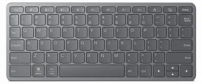 Image de Lenovo ZG38C05820, avec ou sans fil, USB + Bluetooth, QWERTY, gris