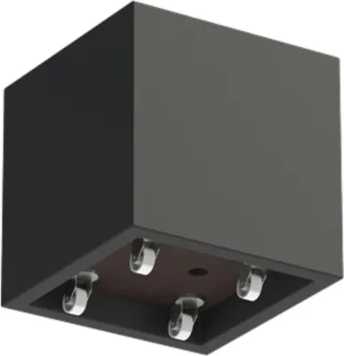 Produktbild von Adezz Carrez Pflanzgefäß mit Rollen Fiberglas Pflanzkübel Blumenkübel schwarz