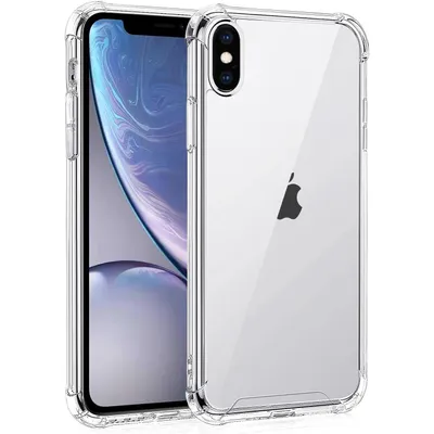 Produktbild von iPhone X / XS Silikon Hülle Case Handyhülle Schutzhülle Transparent Silicon Klar