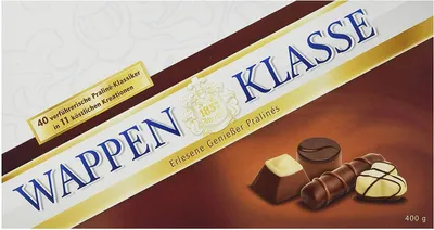 Obrázek produktu pro Trumpf Edel Wappenklasse čokoláda pro znalce s alkoholem 400g
