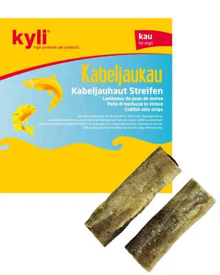 Produktbild von kyli Kabeljauhaut Streifen 100 g