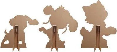 Produktbild von Pappaufsteller Set Paw Patrol - Skye, Liberty und Everest