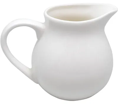 Porzellan-Melkkännchen 300 ml, weiß, spülmaschinengeeignet