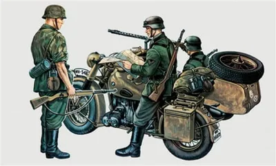 Obrázek produktu pro Italeri BMW R75, Model motocyklu, Montážní sada, 1:35, BMW R75, Jakékoliv pohlaví, Plast