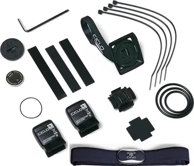 Produktbild von CICLOSPORT Tachometer - HAC 1.2+ SMARTNAVIC - Silber