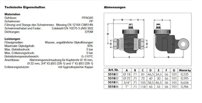 Productafbeelding van Caleffi 3/4" microbelafscheider Discalslim