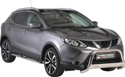 Produktbild von Edelstahl Seitenschweller Schwellerrohre für Nissan Qashqai 2014-2021 Silber
