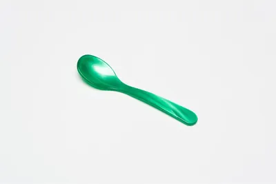 Produktbild von G.F. Heim Söhne Eierlöffel aus Acrylglas grün 12,5cm