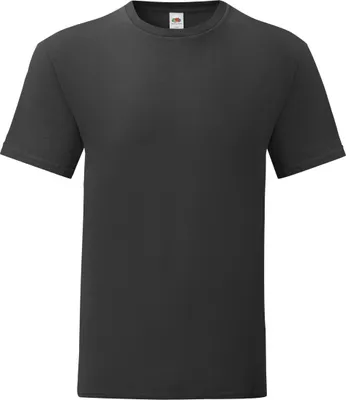 Produktbild von Fruit Of The Loom Herren T-Shirt Iconic PC3389 (S) (Schwarz)