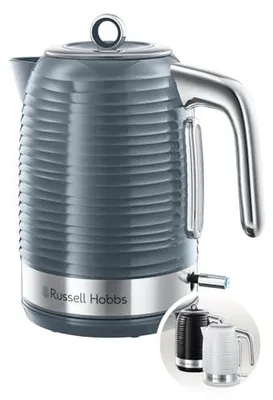 Produktbild von Russell Hobbs Wasserkocher 1.7l 2400W Inspire Grau Hochglanz Schnellkoch